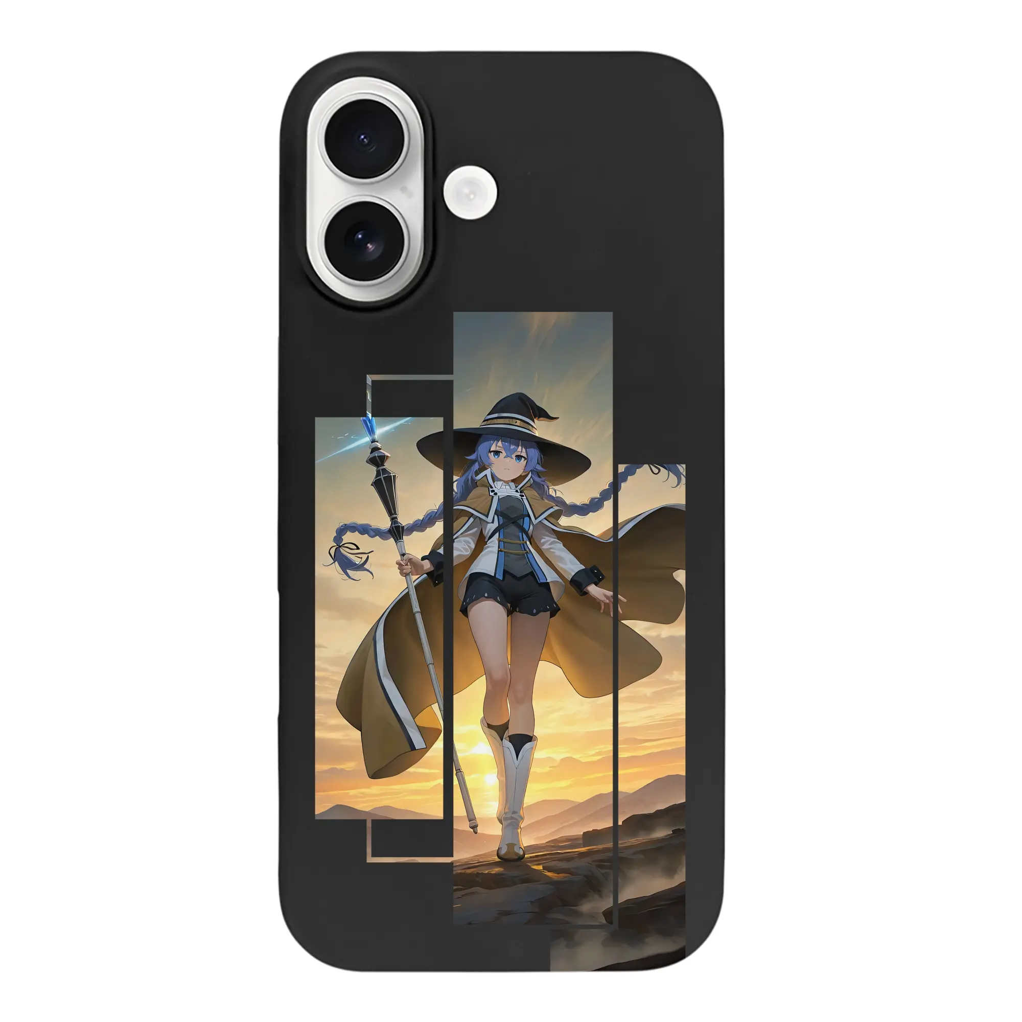 無職転生 グッズ,ロキシー・ミグルディア - iPhone 17 シリーズ シリコンケース 薄型 耐衝撃 指紋防止 ソフトタッチカバー 精密フィット 傷防止 保護ケース iPhone 17/17 Air/17 Pro/17 Pro Max 対応